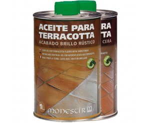 OIL TO TERRACOTA MATE TO WAX 1l.
