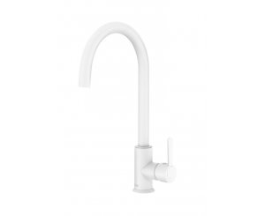 SINGLE LEVER MENCIA SINK WHITE