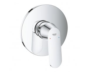 SINGLE LEVER EUROSMART COSMO SHOWER BUILT-IN CHROME OUTSIDE