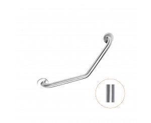 HANDLE BAR ANGLE 135º BRIGHT STAINLESS STEEL