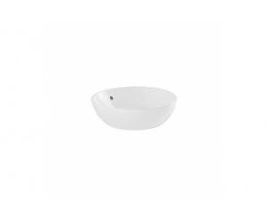 SANLIFE WASHBASIN S / 42Ø WORKTOP S / WHITE HOLE