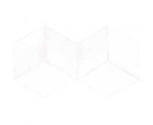 MUD DIAMOND PURE WHITE C2 14x24