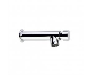 SOLESTOP RECESSED SINK TAP WITH CHROME TIMER