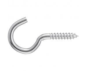 ZINC PLATED ROOF HOOK 4.0x50 BLISTER 10UD