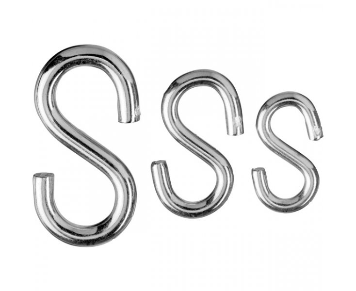 ASSORTMENT OF GALVANIZED HOOKS BLISTER 6UD