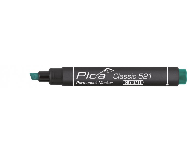 PERMANENT MARKER TYPE CHISEL PICA CLASSIC GREEN