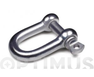 GALVANIZED STRAIGHT SHACKLE 2UD M 8-200 KG 