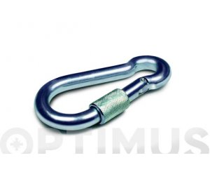 FIREMAN CARABINER WITH ZINC PLATED SAFETY 4UD Ø 6-60MM 12KG OFFER