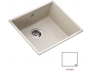 ZENTIA BEE SINK 5040 540x440 WHITE  