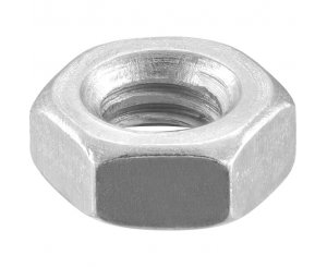 NUTS 6 SIDES ZINC PLATED 934 M4 BLISTER 40UD