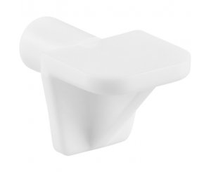 SHELF SUPPORT WITH WHITE PIVOT 5MM BLISTER 8UD