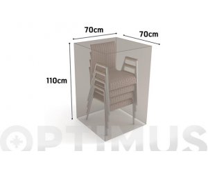 STACKED CHAIRS COVER VISON 70 x70x110H SALE