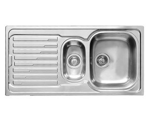 SINK INOX MILE-15 100x50 2C. 1E. LEFT