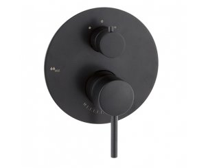 MINIMUM SINGLE LEVER BUILT-IN SHOWER MATT BLACK 2WAY