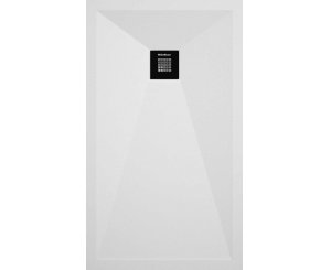 SHOWER TRAY STONE PLUS 140x75 PLAIN WHITE