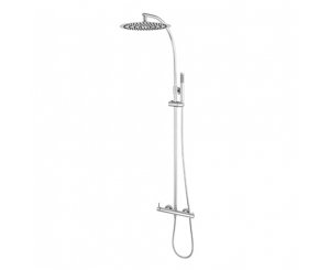 MINI EXTRA LONG SHOWER SET INOX 300 CHROME SHOWER