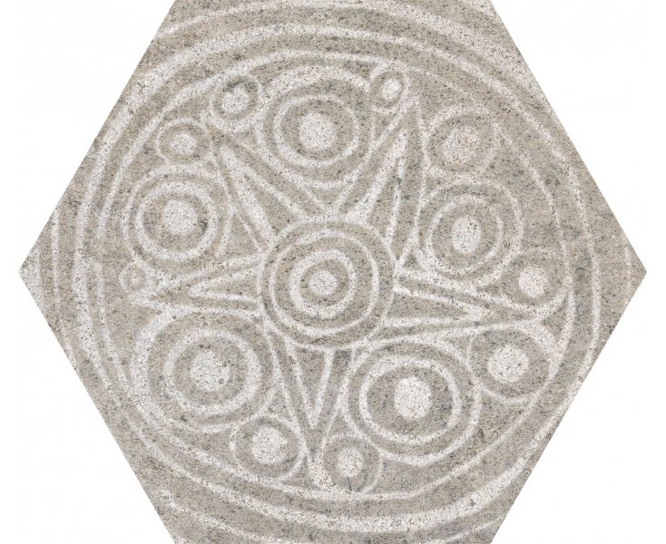 ARIZONA GRAY DECOR C2 HEX25 22x25