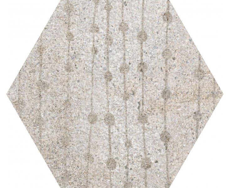 ARIZONA GRAY DECOR C2 HEX25 22x25