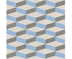 BOREAL DOMINO BLUE C2 25x25