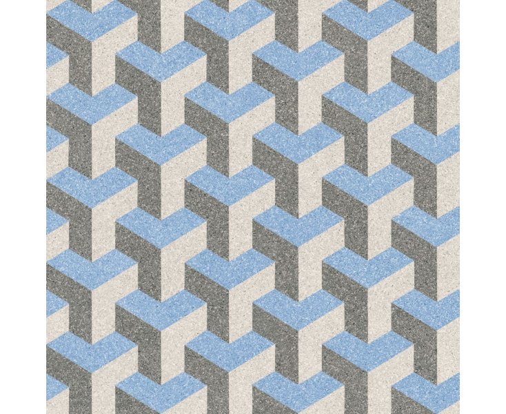 BOREAL MIX BLUE C2 25x25