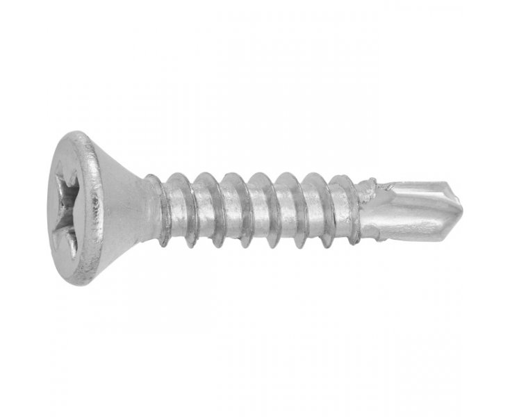 SELF-DRILLING SCREWS 7504 Zinc Plated 3.5x19 BLISTER 150UD