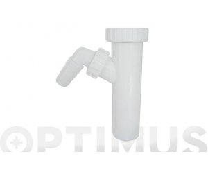 STRAIGHT LINK SIPHON WITH WASHER SOCKET 1 "½ 