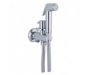 1 WATER TOILET TAP FOR WC AND SHOWER WITH CHROME KIT