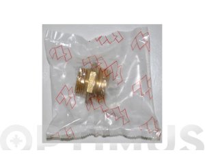 REDUCED BRASS THREADED MACHON 1/2 "-3/8" OFFER