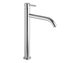MINI-LEVER MIXER WASHBASIN HIGH SPOUT 17CM CHROME