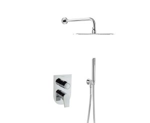 MONOMANDO URBAN CHIC RECESSED SHOWER 2 WAYS CHROME C / KIT  