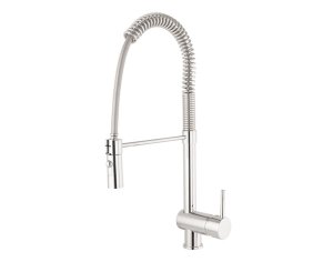 MINIMA SINGLE-LEVER SINK INDUSTRIAL SPRING SPOUT CHROME