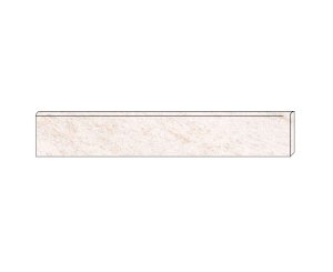 ZOCALO QUARZITE WHITE 8x45