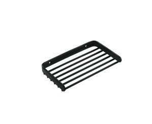 LOGIC SOFT BLACK GRID SOAP DISH