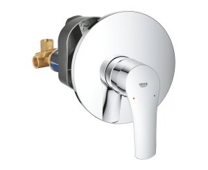 EUROSMART SINGLE-LEVER SHOWER EMP. INT.EXT. CHROME