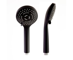 HAND SHOWER 3 FUNCTIONS Ø100mm MATT BLACK