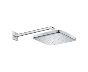 SHOWER SET TEMPESTA 250 CUBE W/WALL-MOUNTED ARM 1 JET CHROME