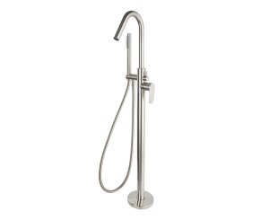 SINGLE LEVER ALEXIA BATHROOM WITH CHROME COLUMNS W/KIT