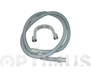 WASHER DISCHARGE HOSE 2.0 M-19x22