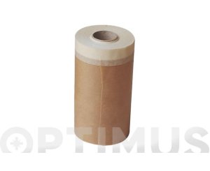 KRAFT PROTECTIVE PAPER WITH UPPER ADHESIVE BAND 45CMx45M