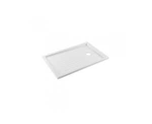 ACRYLIC PIANO SHOWER TRAY 100x90x3.5 WHITE