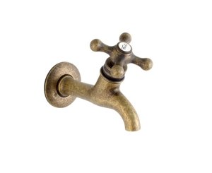STILO WALL-MOUNTED TAP WITH FORGE SINK