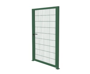 FOLDING MESH DOOR 1H 0980x2000 GREEN