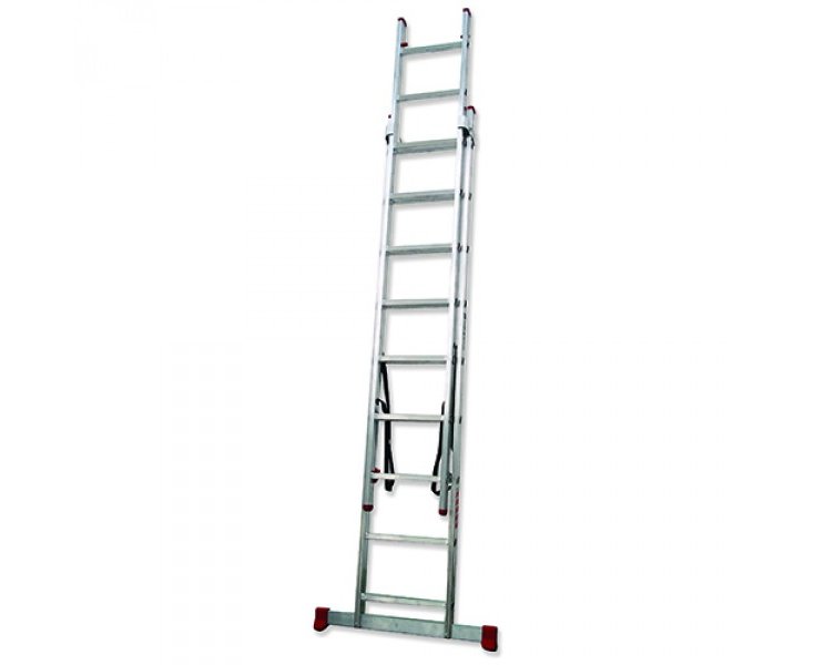 DOUBLE TRANSFORMABLE LADDER 11x2 STEPS 3.00/5.49 OFFER