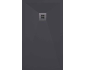 STONE PLUS SHOWER TRAY 150x70 SMOOTH ANTHRACITE