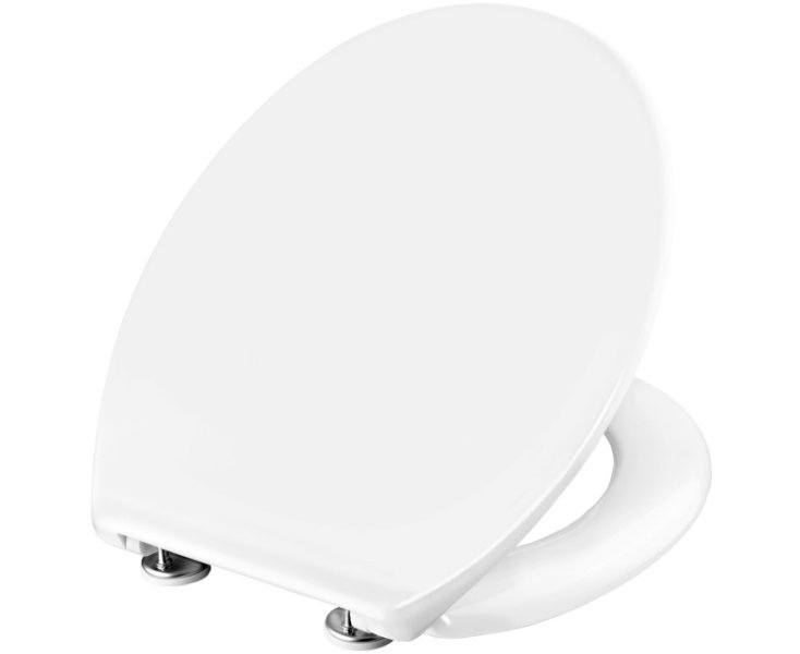 CALISTO DUROPLAST WC SEAT W/HINGES BL.