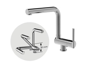 FOLDING SINK MIXER CR SENDA. 535,900