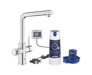 SINGLE LEVER BLUE PURE MINTA SINK STARTER KIT FILTRO-S CR.