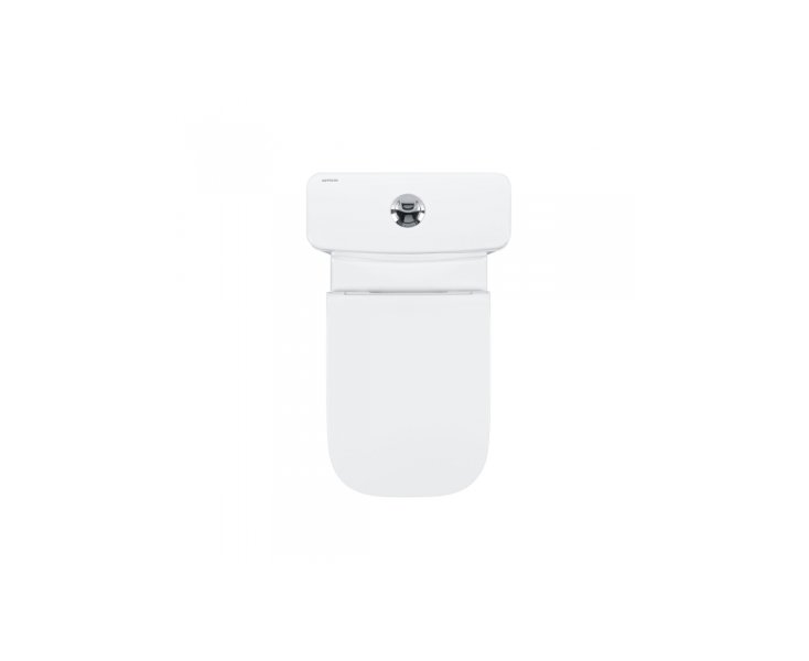 MUG LOOK S/D LOW TANK RIMFLUSH WHITE