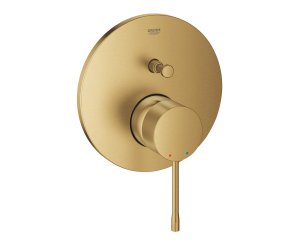 ESSENCE SINGLE LEVER WITH INVERTER 2 WAYS RECESSED BRUSHED GOLD