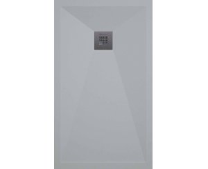 SHOWER TRAY STONE PLUS 140x70 GRAY 7035 SMOOTH